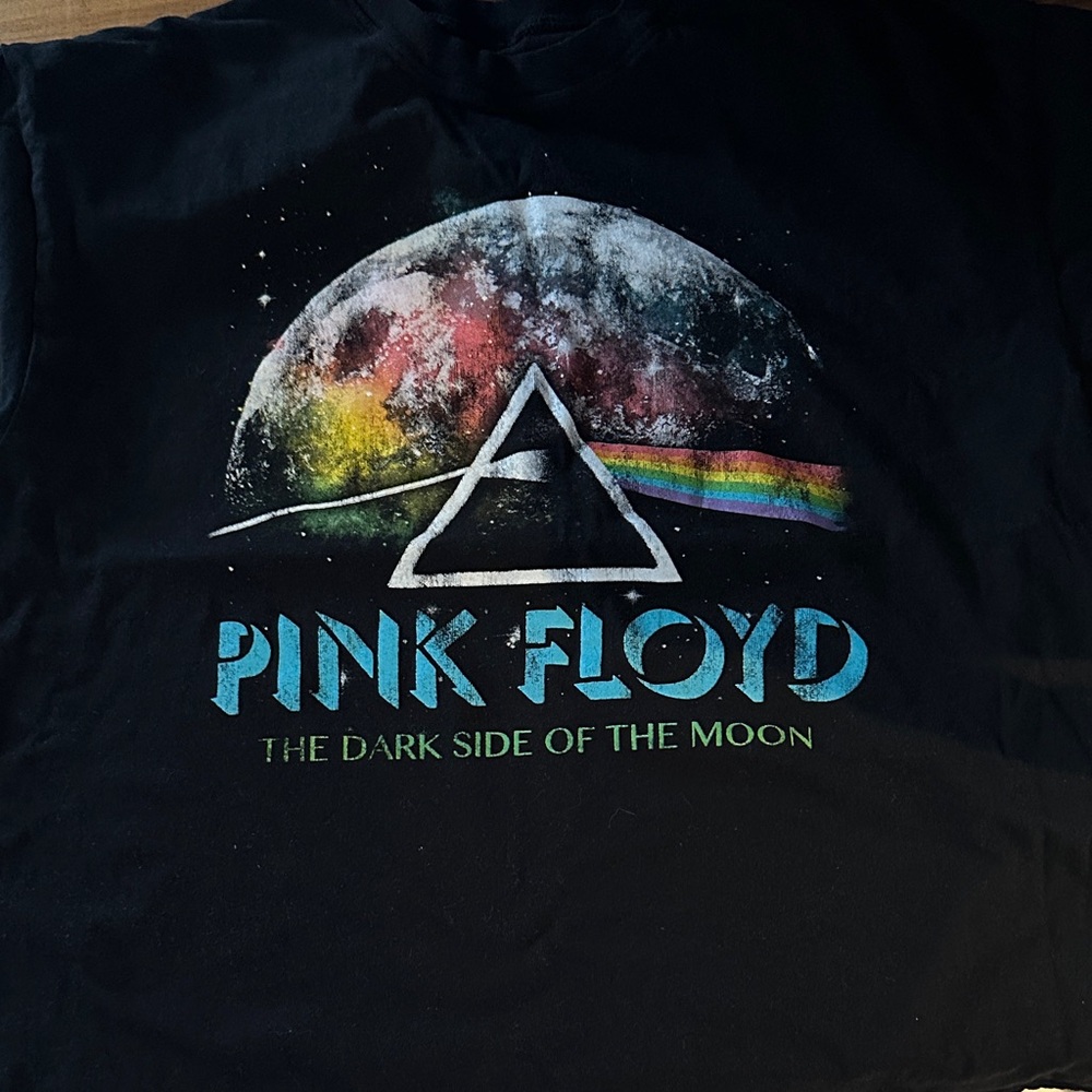 Pink Floyd Black Graphic Tee